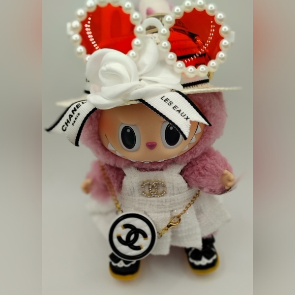 Lychee Berry PopMart Exciting Macaron With Full Chanel Inspired Outfit - Picture 2 of 10